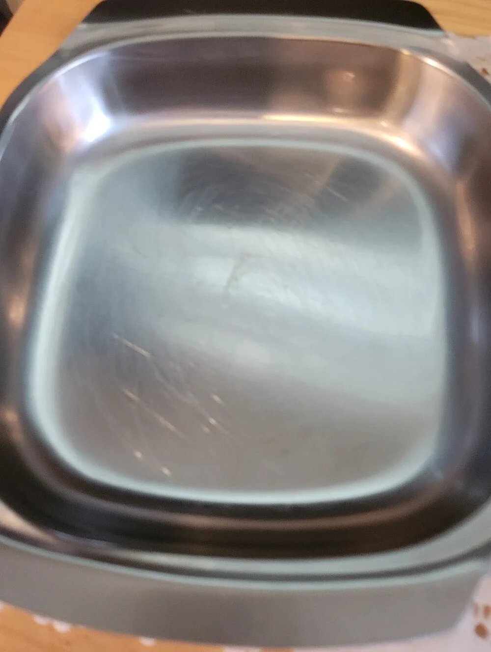 Set of 2 Unbranded Stainless Steel 7